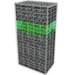 Sale Gabionsten glas grön 60-120 mm 25 kg - Trädgårdsstenar & klivstenar Trädgårdsstenar & Klivstenar