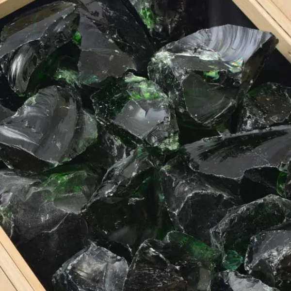 Sale Gabionsten glas grön 60-120 mm 25 kg - Trädgårdsstenar & klivstenar Trädgårdsstenar & Klivstenar