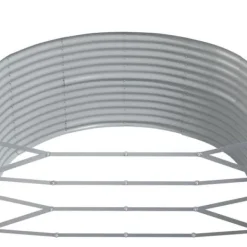 Outlet Högsäng för Trädgård Blomlåda Växtlåda Högsäng Patio Trädgård Terrass Utomhus Grön 291x140x68 cm 319098 Planteringsbänkar
