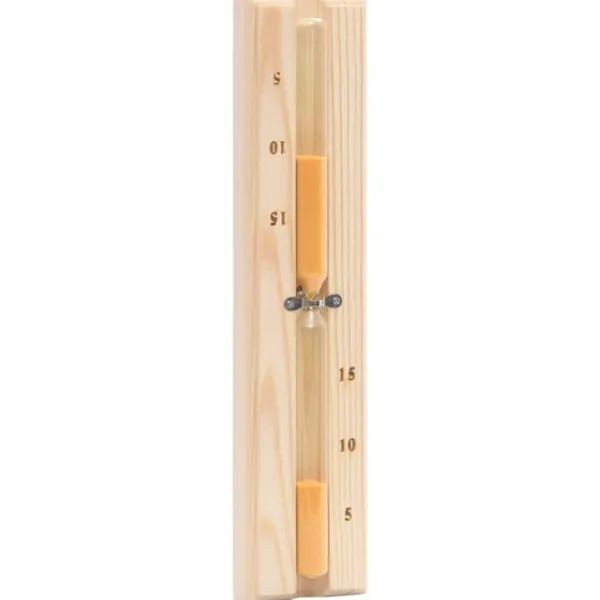 Hot 2-i-1 Bastutermometer & hygrometer sandur set massiv furu Bastu