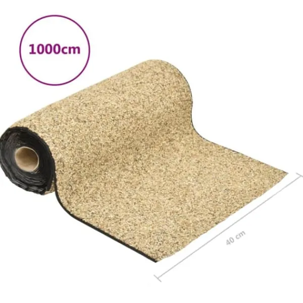 Clearance Kantmatta naturlig sand 1000x40 cm - Tillbehör till fontäner & dammar Fontäner & Dammar
