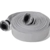 vidaXL 20m platt brandslang med 2-tums C-Storz-kopplingar