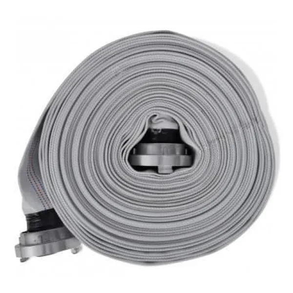 vidaXL 20m platt brandslang med 2-tums C-Storz-kopplingar