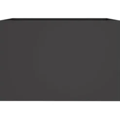 vidaXL Odlingslåda svart 62x47x46 cm kallvalsat stål - Krukor & odlingslådor