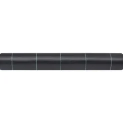 vidaXL Ogräsmatta svart 2x150 m PP - Trädgårdstyg
