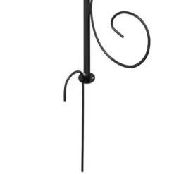 Sale Rosenbåge svart Ø180x255 cm stål - Bersåer, spaljéer & pergolor Valvbågar, Spaljéer, Bersåer & Pergolor