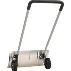 Snöskyffel med utdragbart handtag silver 61 cm stålblad - Snöskyfflar Snöborttagning