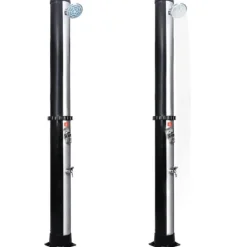 vidaXL Soldusch med duschhuvud och kran 40 L