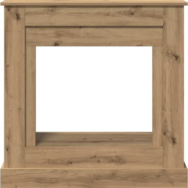 vidaXL Spiselkrans artisan ek 90x30x90 cm konstruerat trä