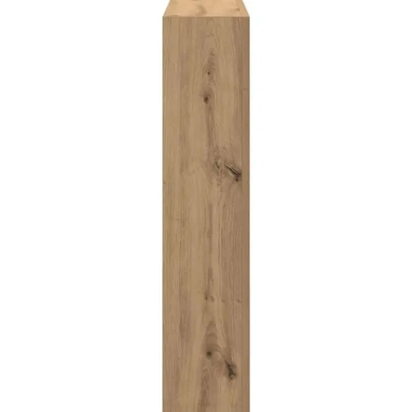vidaXL Spiselkrans artisan ek 81x18x82 cm konstruerat trä