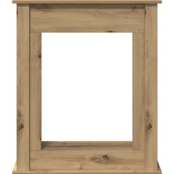 vidaXL Spiselkrans artisan ek 75x20x87,5 cm konstruerat trä