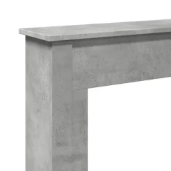 Sale Spiselkrans betonggrå 75x20x87,5 cm konstruerat trä Öppna Spisar