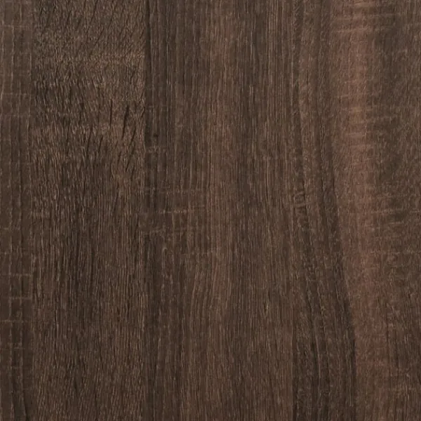 vidaXL Spiselkrans brun ek 90x30x90 cm konstruerat trä
