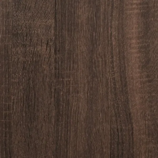 vidaXL Spiselkrans brun ek 81x18x82 cm konstruerat trä