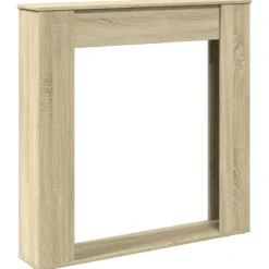 vidaXL Spiselkrans sonoma-ek 100x20x100 cm konstruerat trä