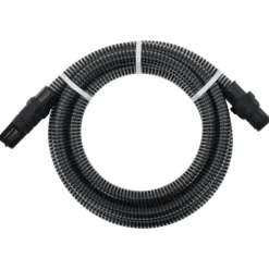 Sugslang med kopplingar mässing svart 1" 10 m PVC - Vattenslangar Bevattning