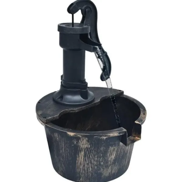 trädgårdsfontän med pump dekorativ fontän dekorativ fontän utomhus bakgård Slitstark Robust 48231 Fontäner & Dammar