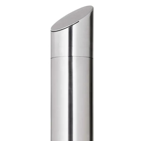 vidaXL Utedusch 220 cm rostfritt stål