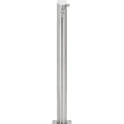 New Vattenpost för trädgården 95 cm rostfritt stål rund - Bevattning Bevattning