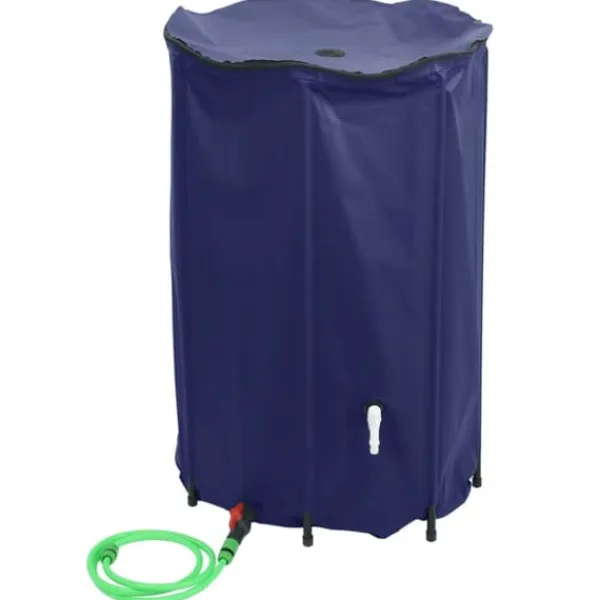 vidaXL Vattentank med kran vikbar 1000 L PVC - Bevattning
