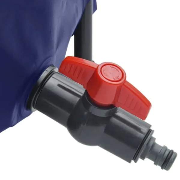 vidaXL Vattentank med kran vikbar 1000 L PVC - Bevattning