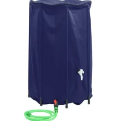 Outlet Vattentank med kran vikbar 500 L PVC - Bevattning Regntunnor