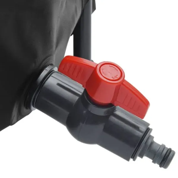 vidaXL Vattentank med kran vikbar 1250 L PVC - Bevattning