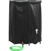 Vattentank med kran vikbar 750 L PVC - Bevattning Regntunnor