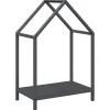 Outlet Vedställ antracit 40x25x60 cm kallvalsat stål Tillbehör Till Vedeldade Kaminer & Öppna Spisar