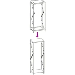 Clearance Vedställ olivgrön 34x25x100 cm kallvalsat stål Tillbehör Till Vedeldade Kaminer & Öppna Spisar