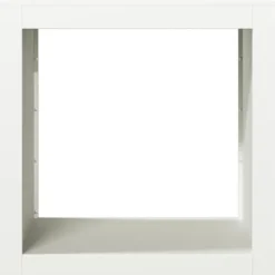 Discount Vedställ vit 60x40x60 cm stål Tillbehör Till Vedeldade Kaminer & Öppna Spisar