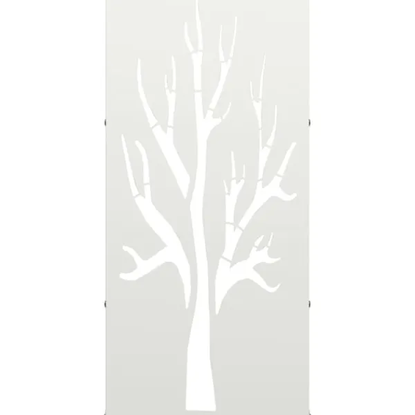 vidaXL Vedställ vit 40x30x80 cm kallvalsat stål