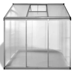 Växthus 3,46 m² förstärkt aluminium - Växthus Växthus