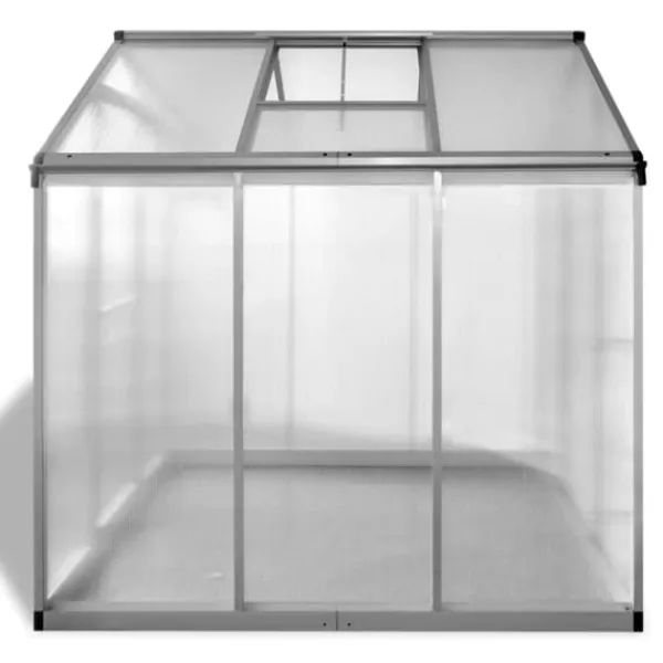 Växthus 3,46 m² förstärkt aluminium - Växthus Växthus
