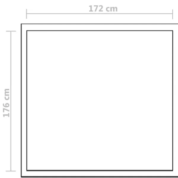 Växthus 3,46 m² förstärkt aluminium - Växthus Växthus