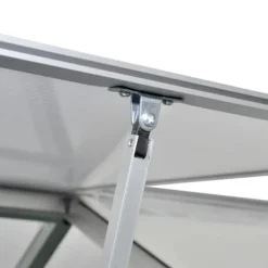 Online Växthus i förstärkt aluminium med basram 4,6 m² - Växthus Växthus