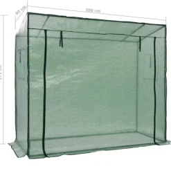 vidaXL Växthus 200x80x173 cm - Växthus