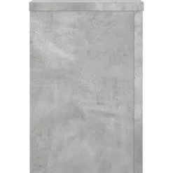 Outlet Växtställ 2 st betonggrå 25x25x35 cm konstruerat trä Växtställ