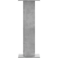 vidaXL Växtställ 2 st betonggrå 30x30x80 cm konstruerat trä