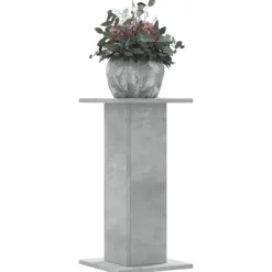 vidaXL Växtställ 2 st betonggrå 30x30x60 cm konstruerat trä