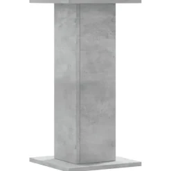 vidaXL Växtställ 2 st betonggrå 30x30x60 cm konstruerat trä