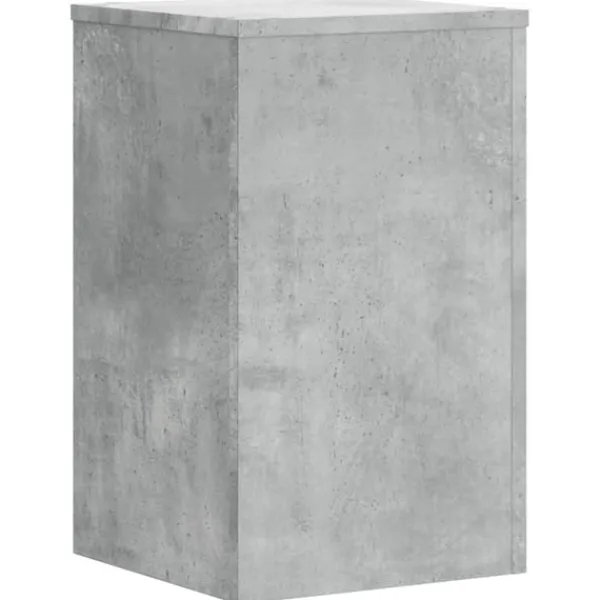 vidaXL Växtställ 2 st betonggrå 30x30x50 cm konstruerat trä