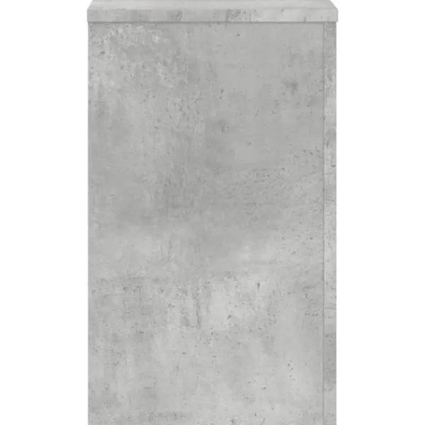 vidaXL Växtställ 2 st betonggrå 30x30x50 cm konstruerat trä