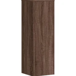 vidaXL Växtställ 2 st brun ek 33x33x100 cm konstruerat trä