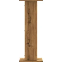Clearance Växtställ 2 st ek 30x30x80 cm konstruerat trä Växtställ