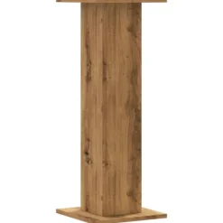 Clearance Växtställ 2 st ek 30x30x80 cm konstruerat trä Växtställ