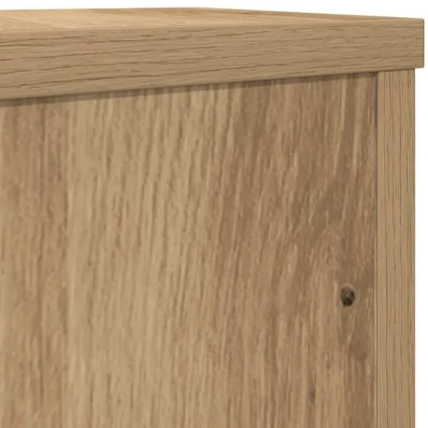 vidaXL Växtställ 2 st ek 20x20x30 cm konstruerat trä