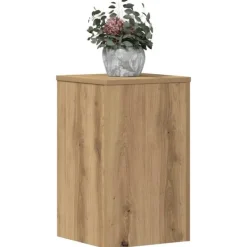 vidaXL Växtställ 2 st ek 30x30x50 cm konstruerat trä