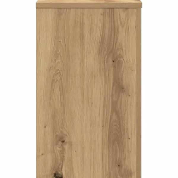 vidaXL Växtställ 2 st ek 30x30x50 cm konstruerat trä