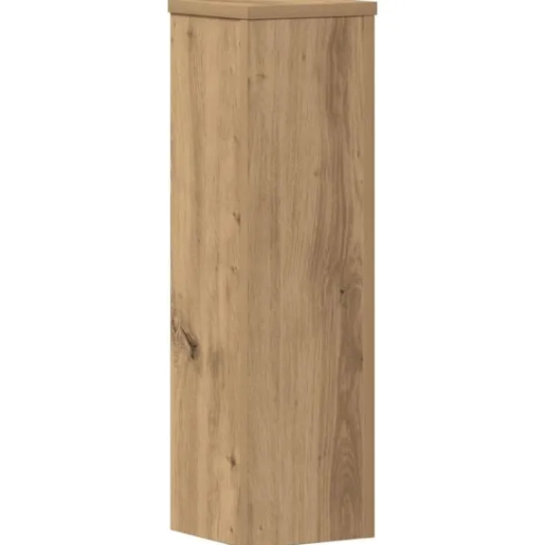 vidaXL Växtställ 2 st ek 17x17x60 cm konstruerat trä